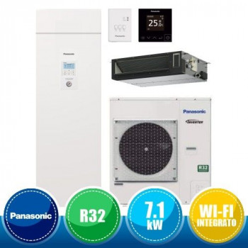Panasonic  Aquarea EcoFleX WH-ADF0309J3E5CM + S-71WF3E + CU-2WZ71YBE5  8.0 kW.